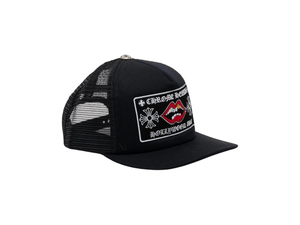 Chrome Hearts Chomper Hollywood Trucker cap