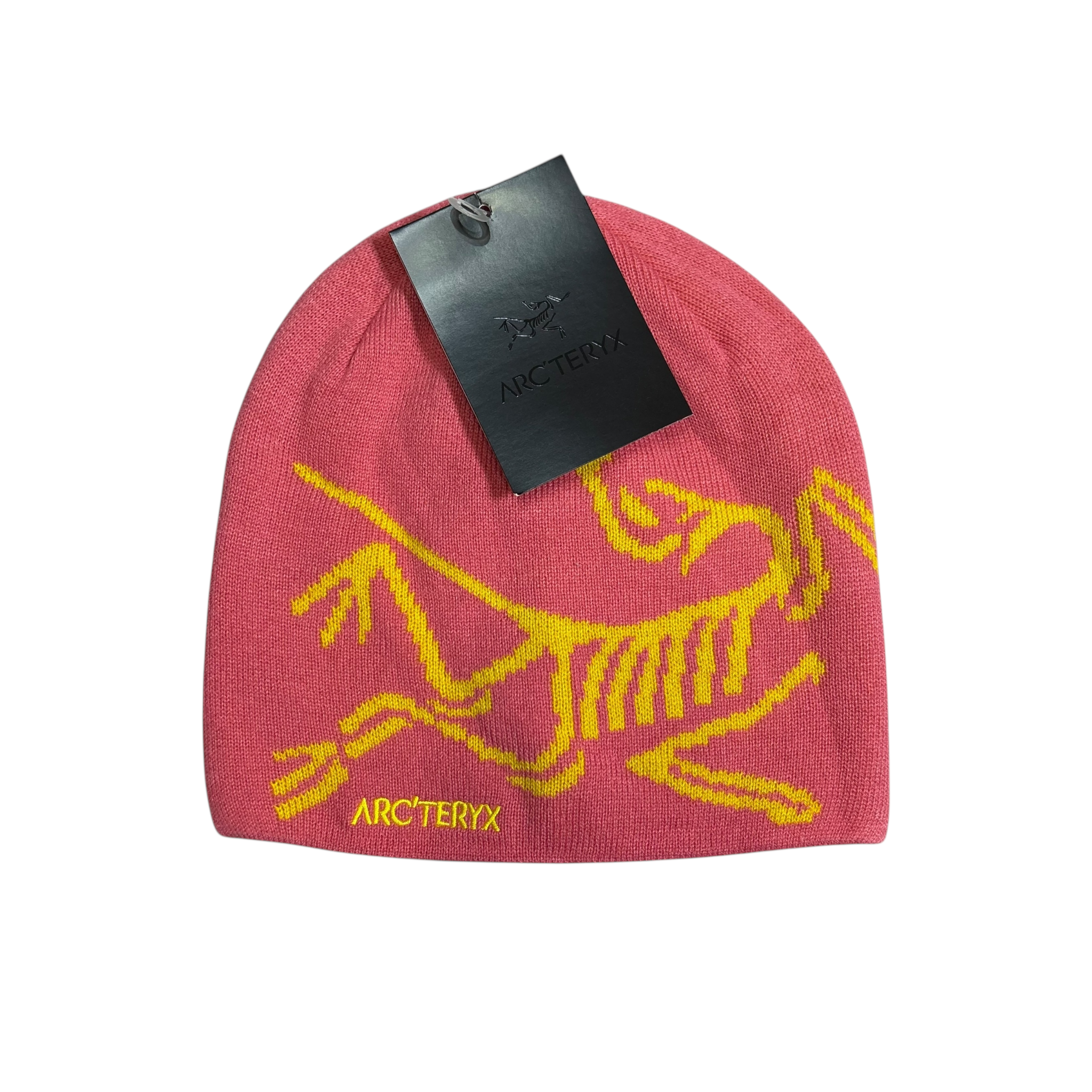 Arc'teryx Bird Head Toque pink and yellow