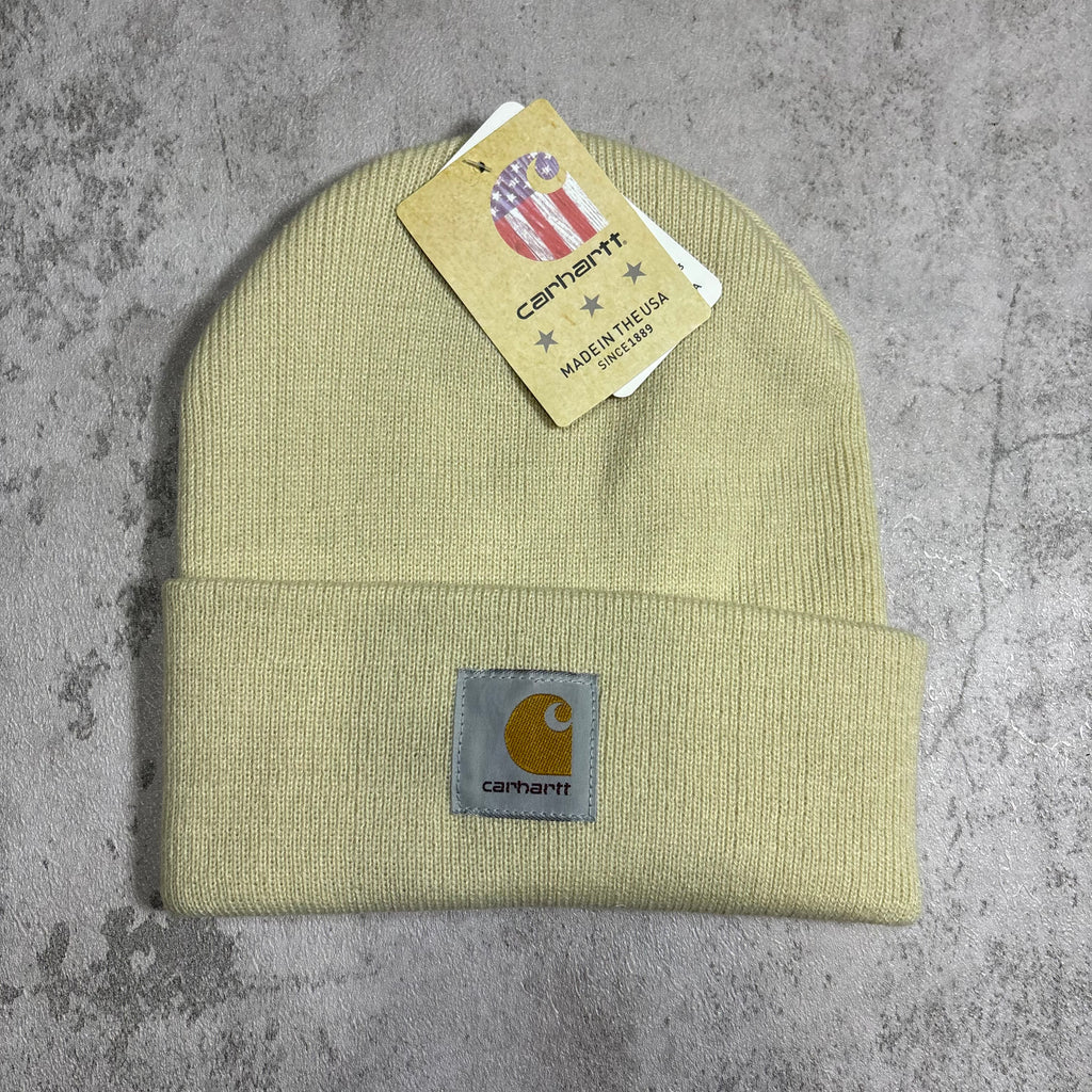 Carhartt Knit Cuffed Beanie cream beige