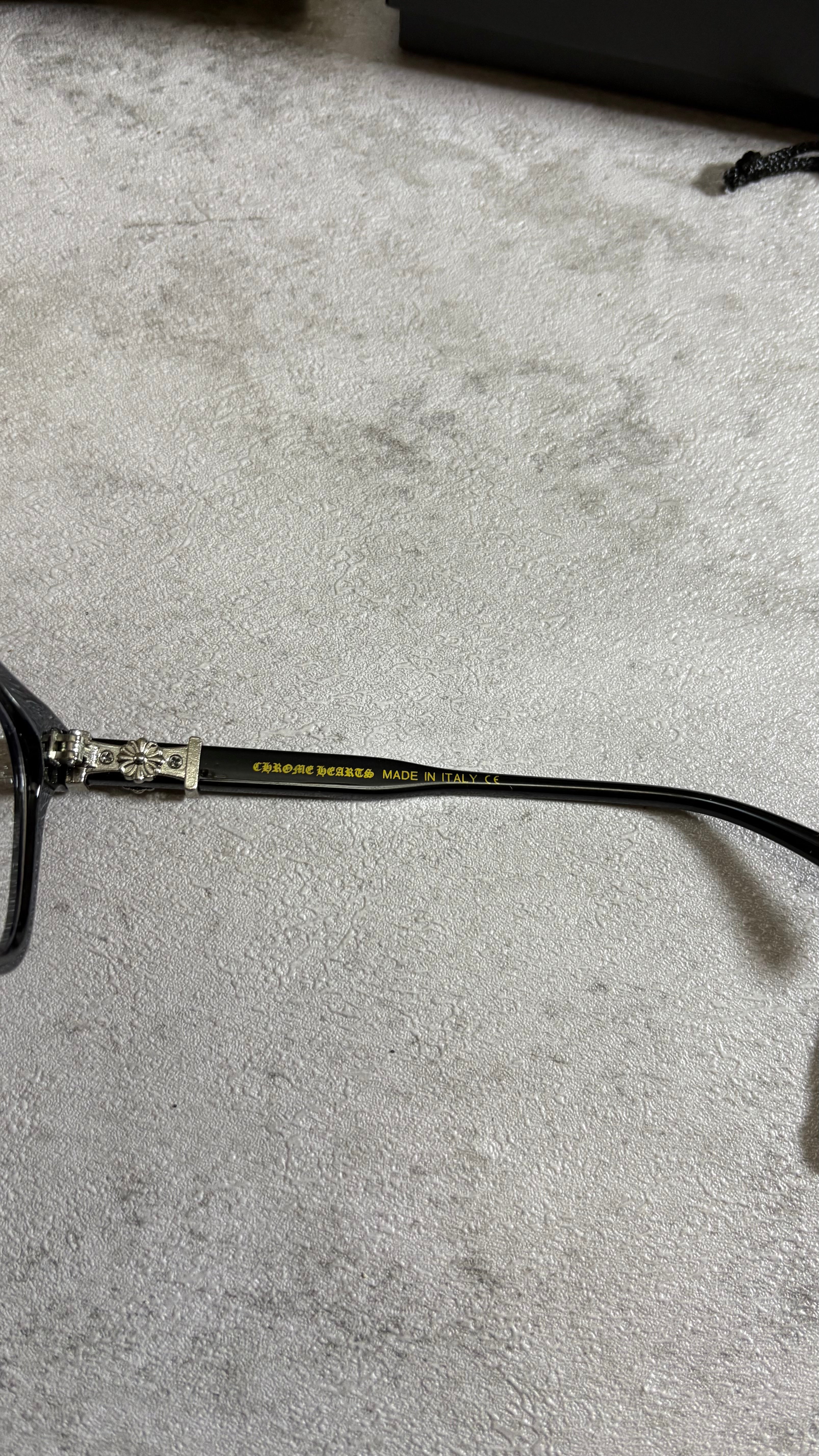 Chrome Hearts Glasses Black