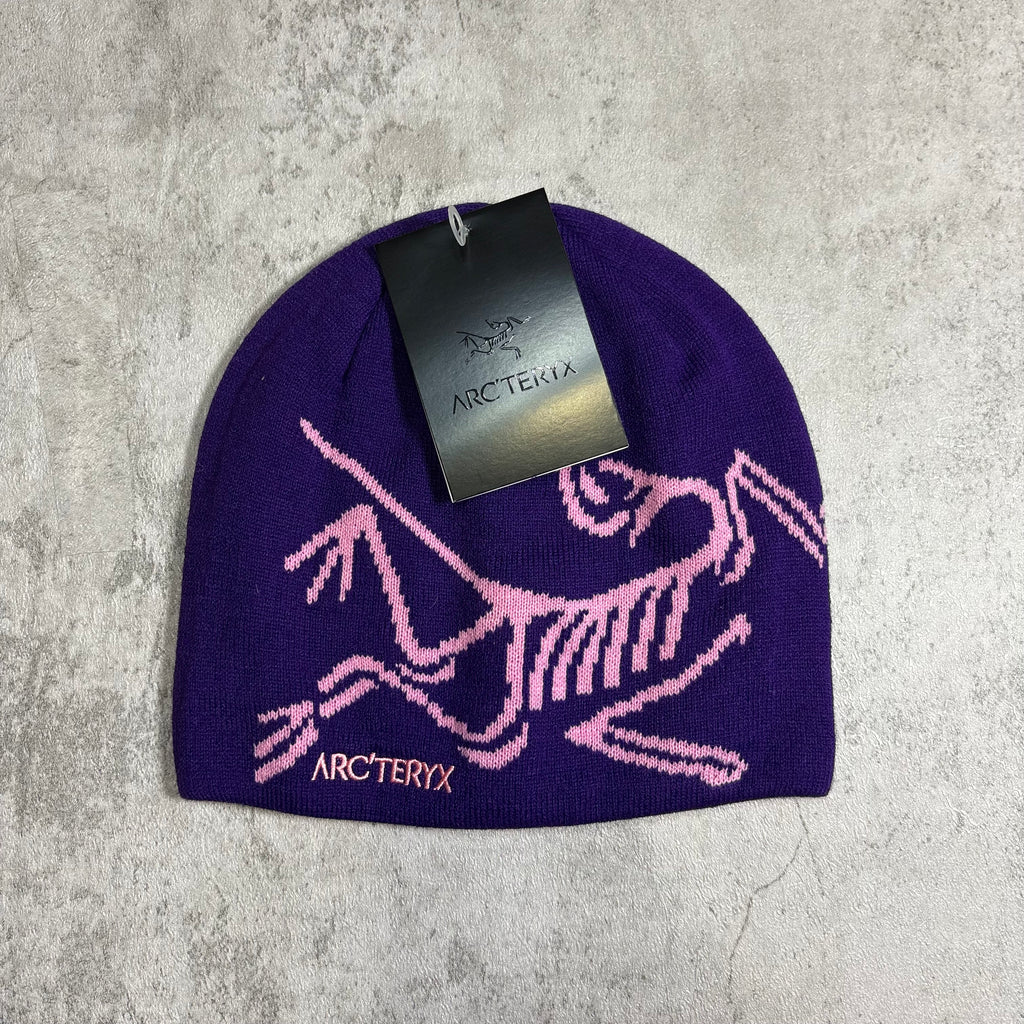 Arc'teryx Bird Head Toque purple and pink