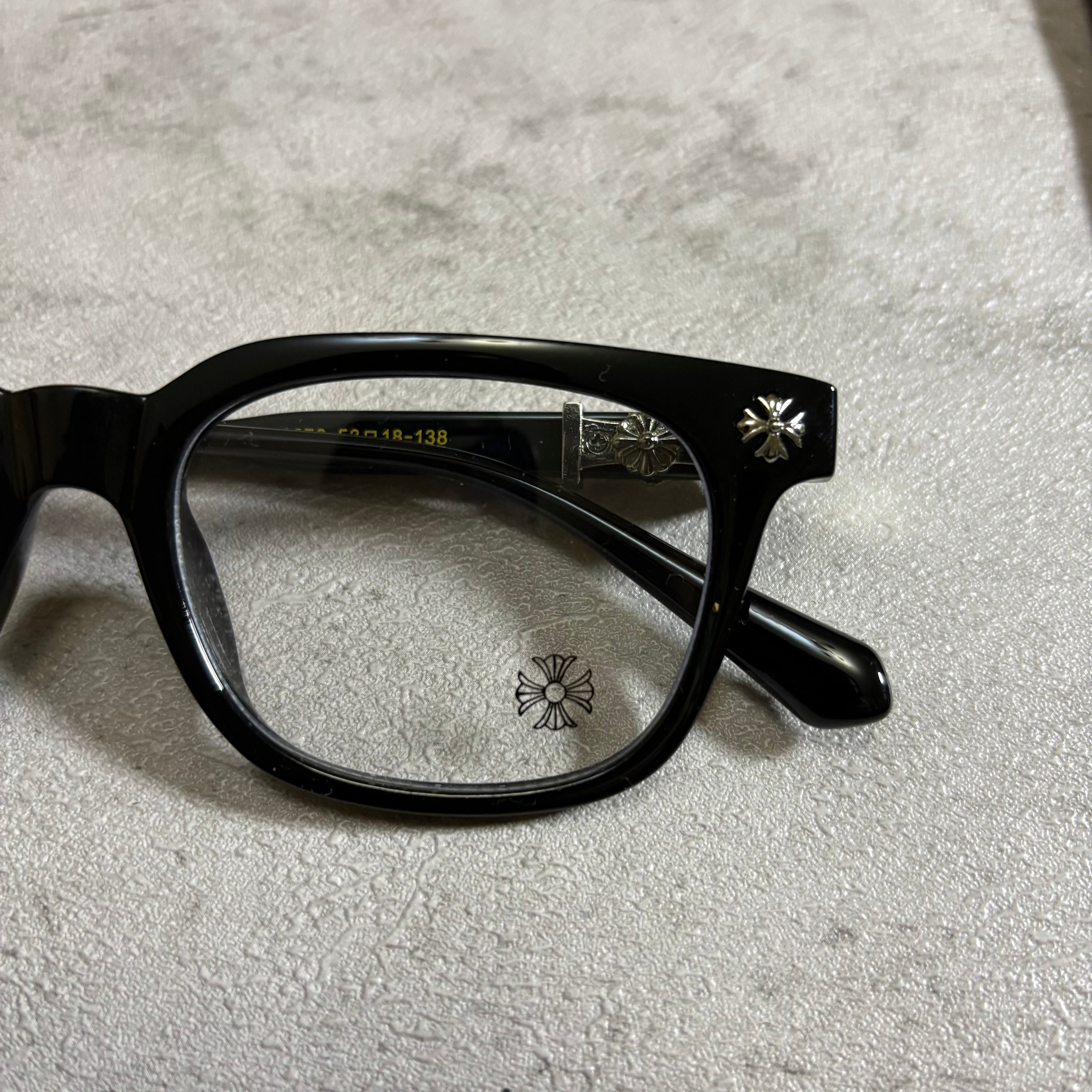 Chrome Hearts Glasses Black