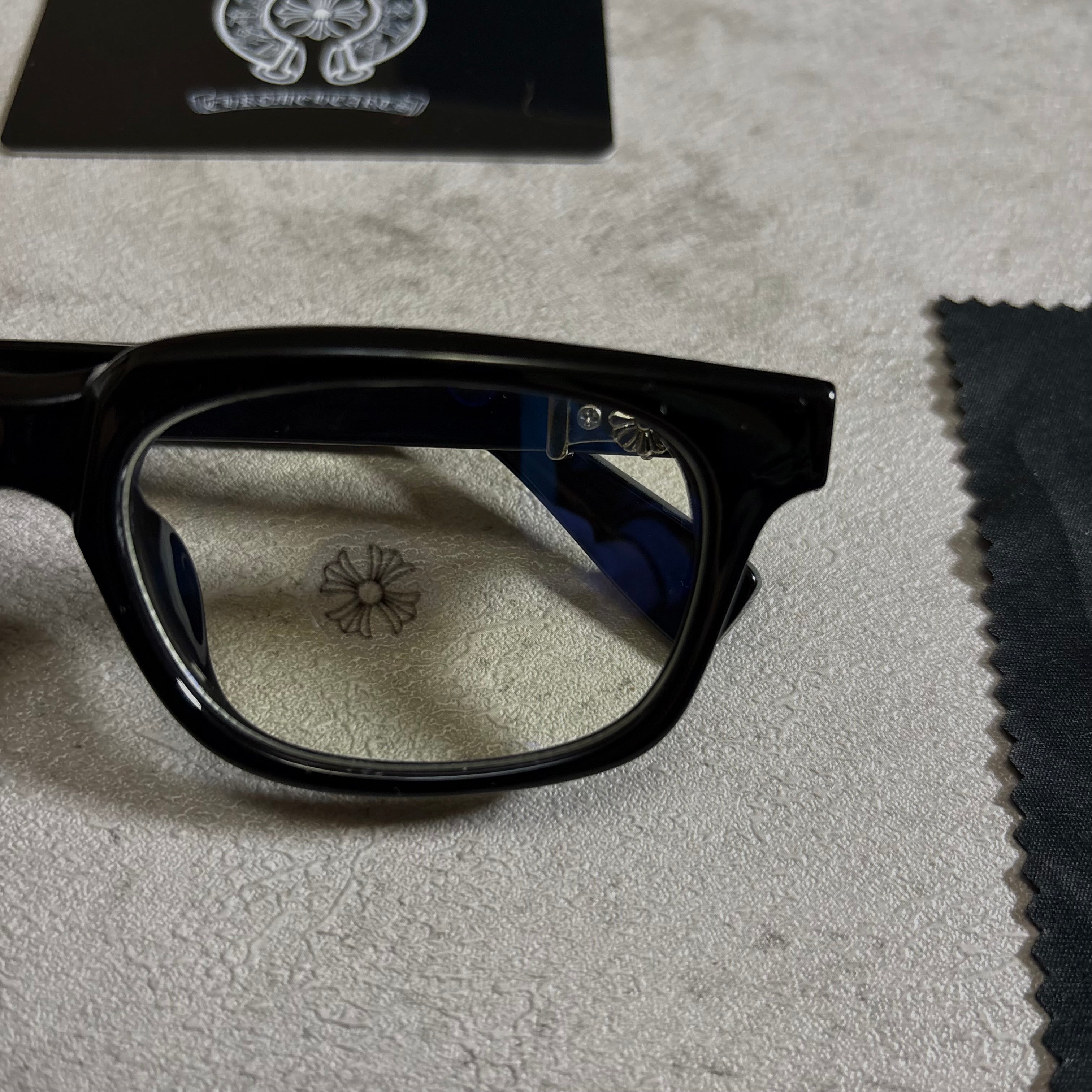 Chrome Hearts SEE YOU IN TEA Glasses black