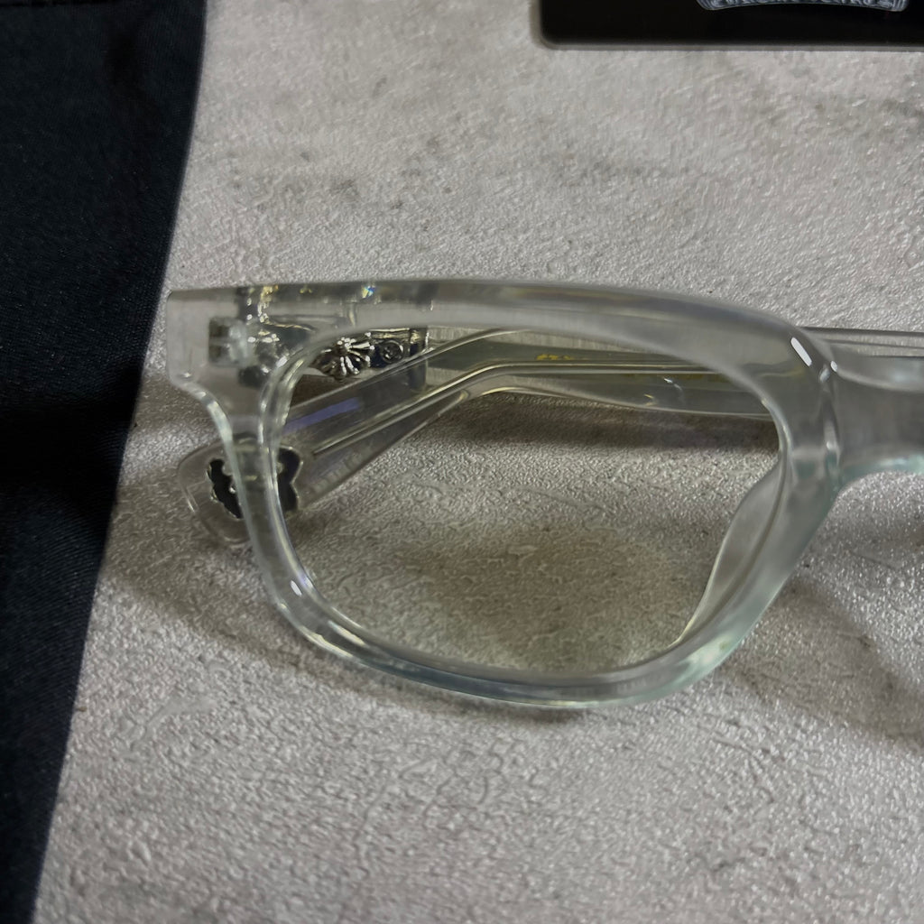 Chrome Hearts SEE YOU IN TEA Glasses Transparent