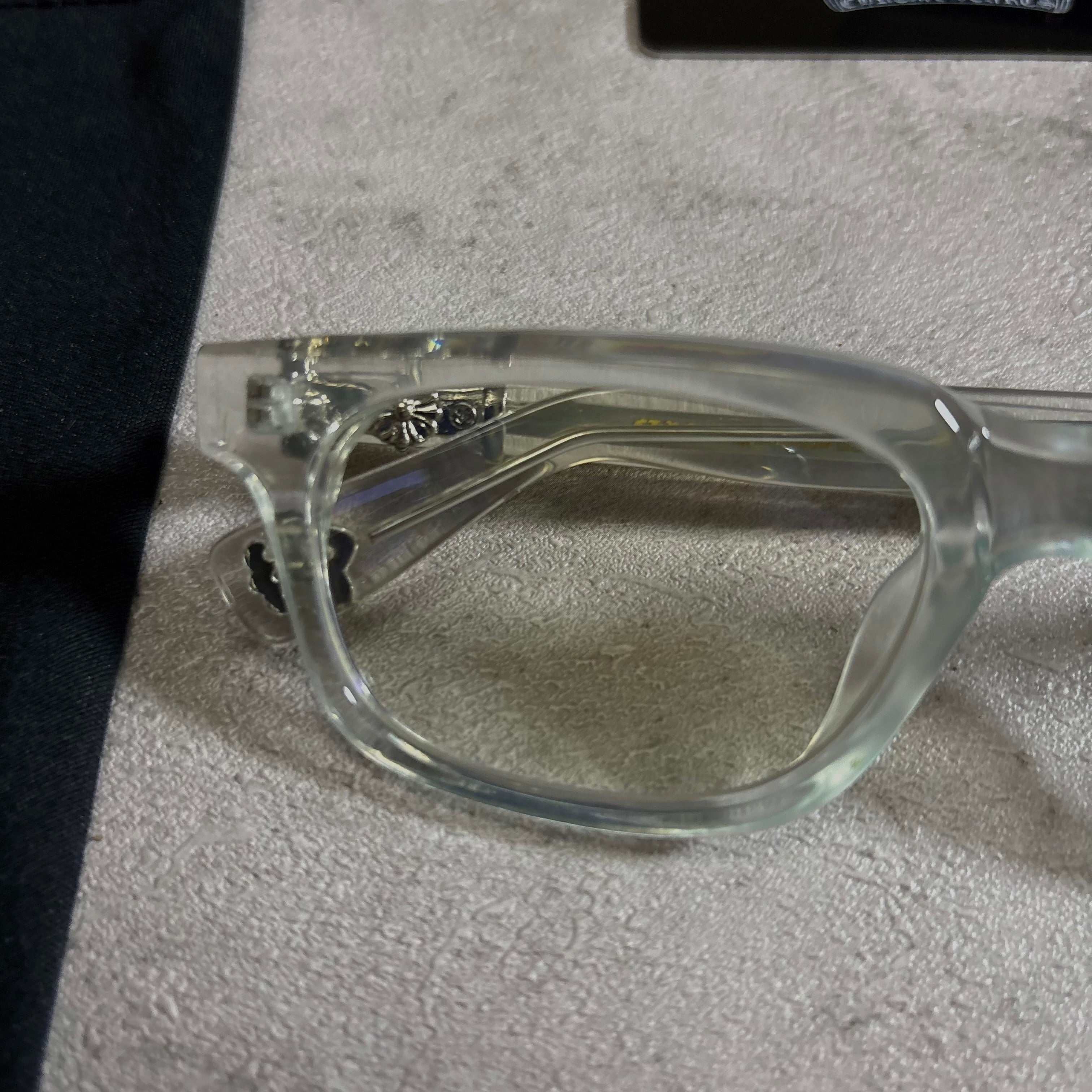 Chrome Hearts SEE YOU IN TEA Glasses Transparent