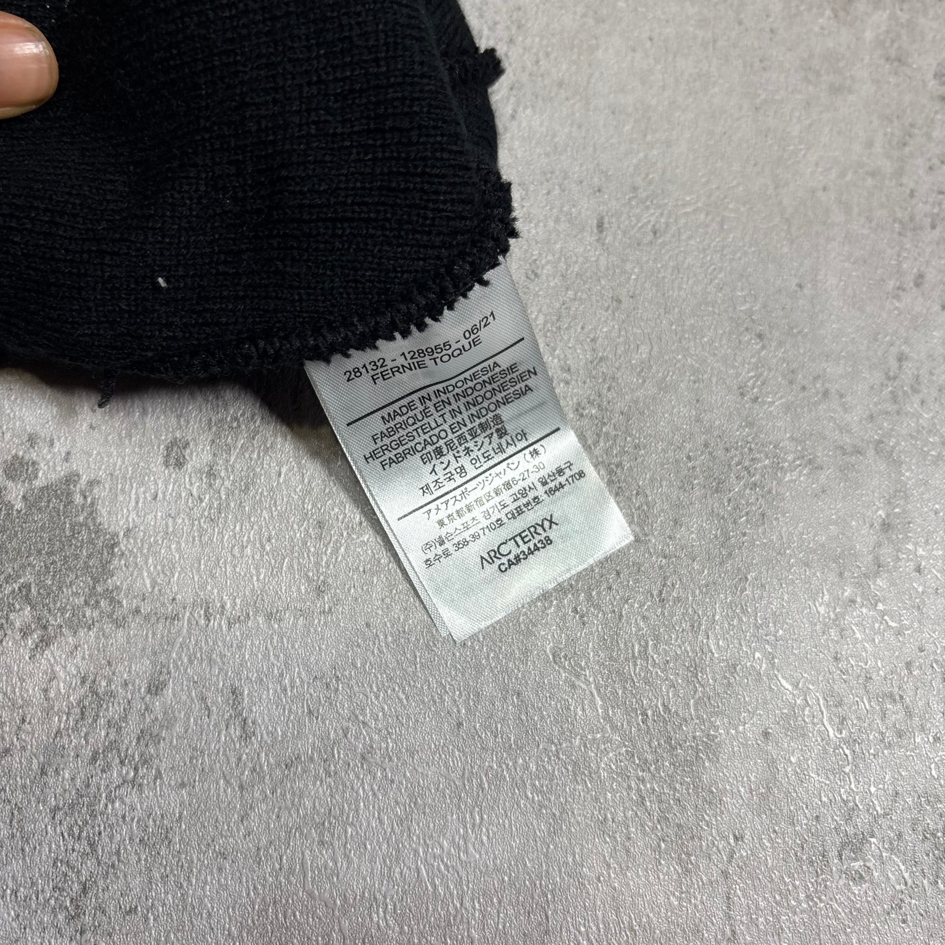 Arc'teryx Bird Word beanie black