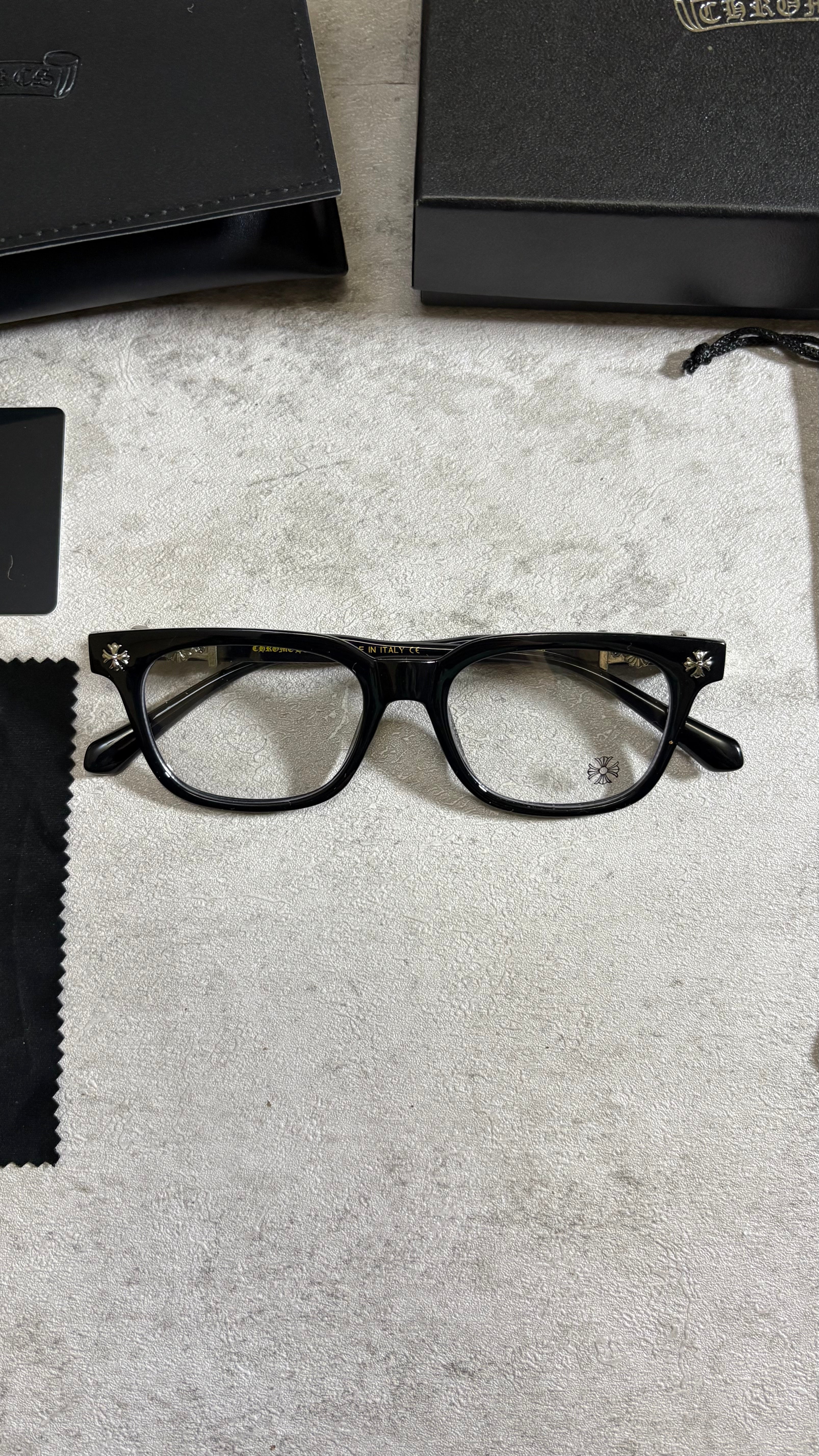 Chrome Hearts Glasses Black
