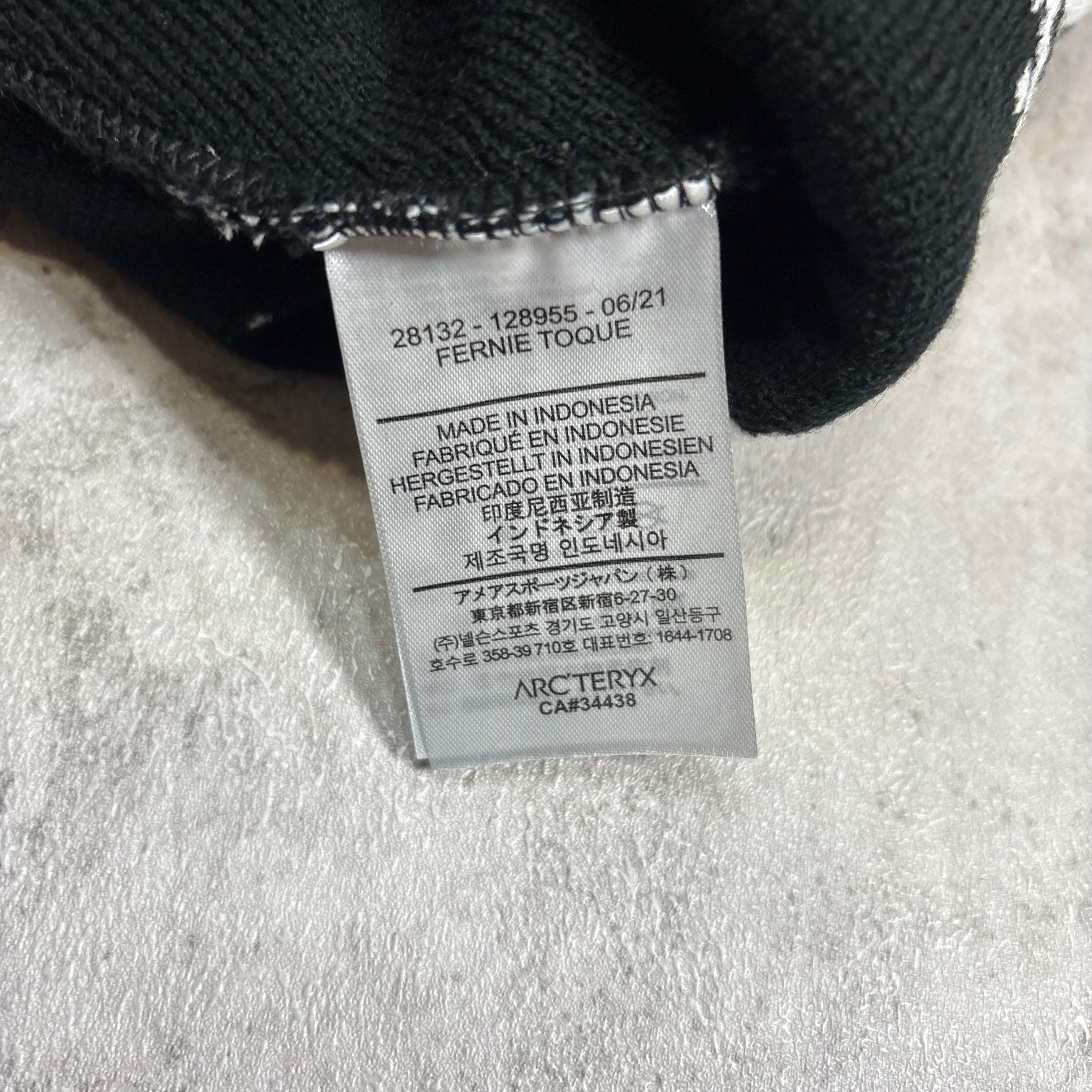 Arc'teryx Bird Head Toque black