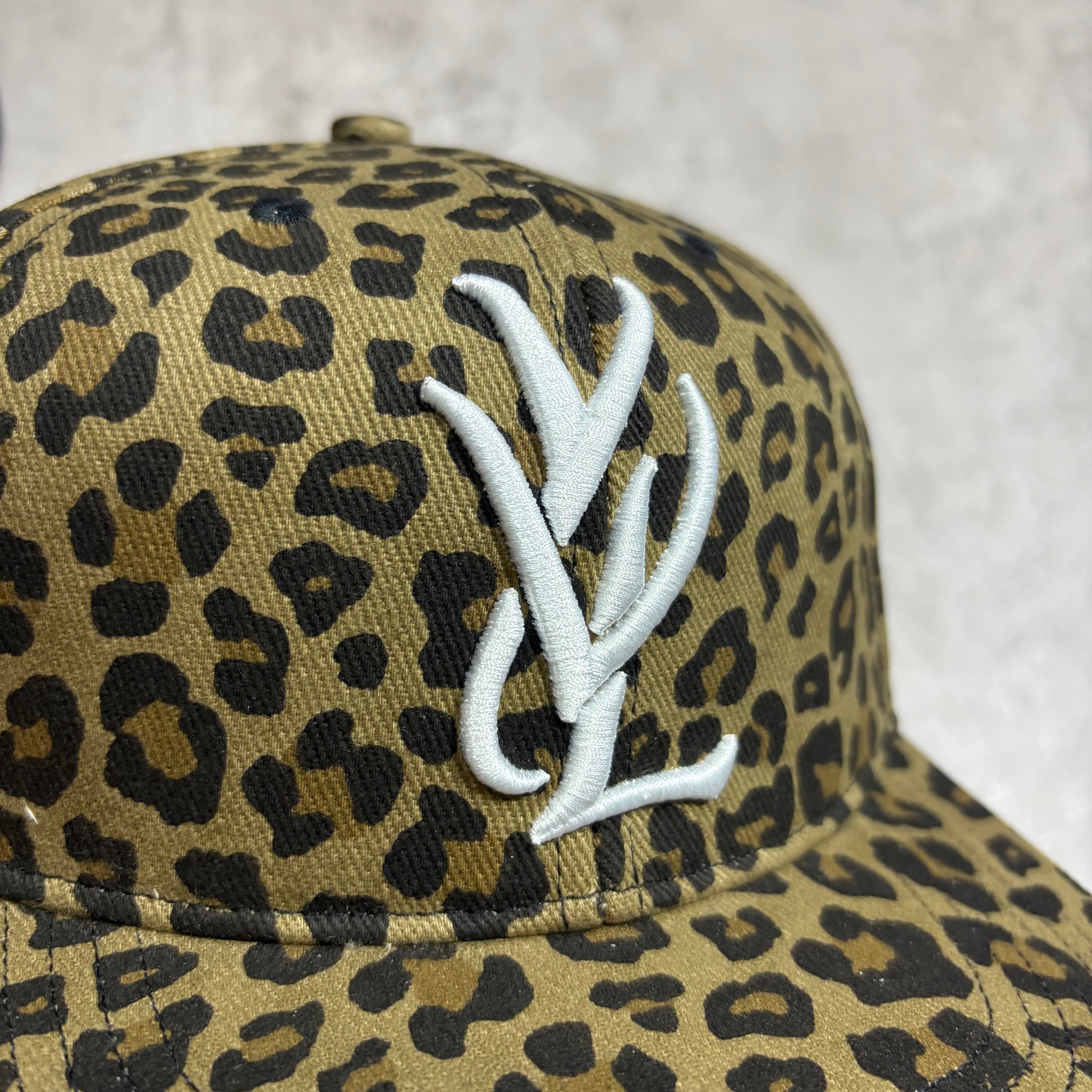 Playboi Carti YVL leopard fitted cap
