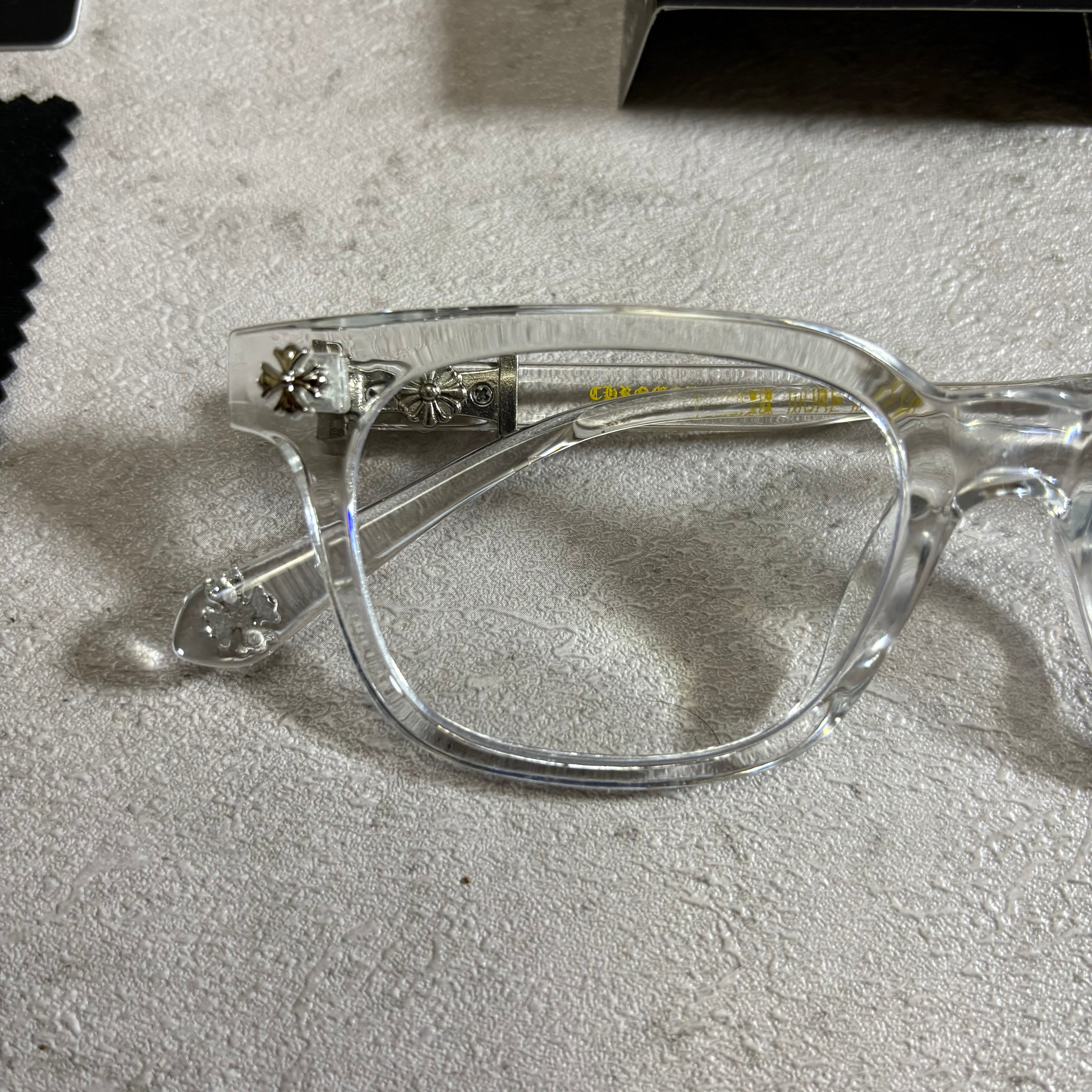 Chrome Hearts Glasses Transparent