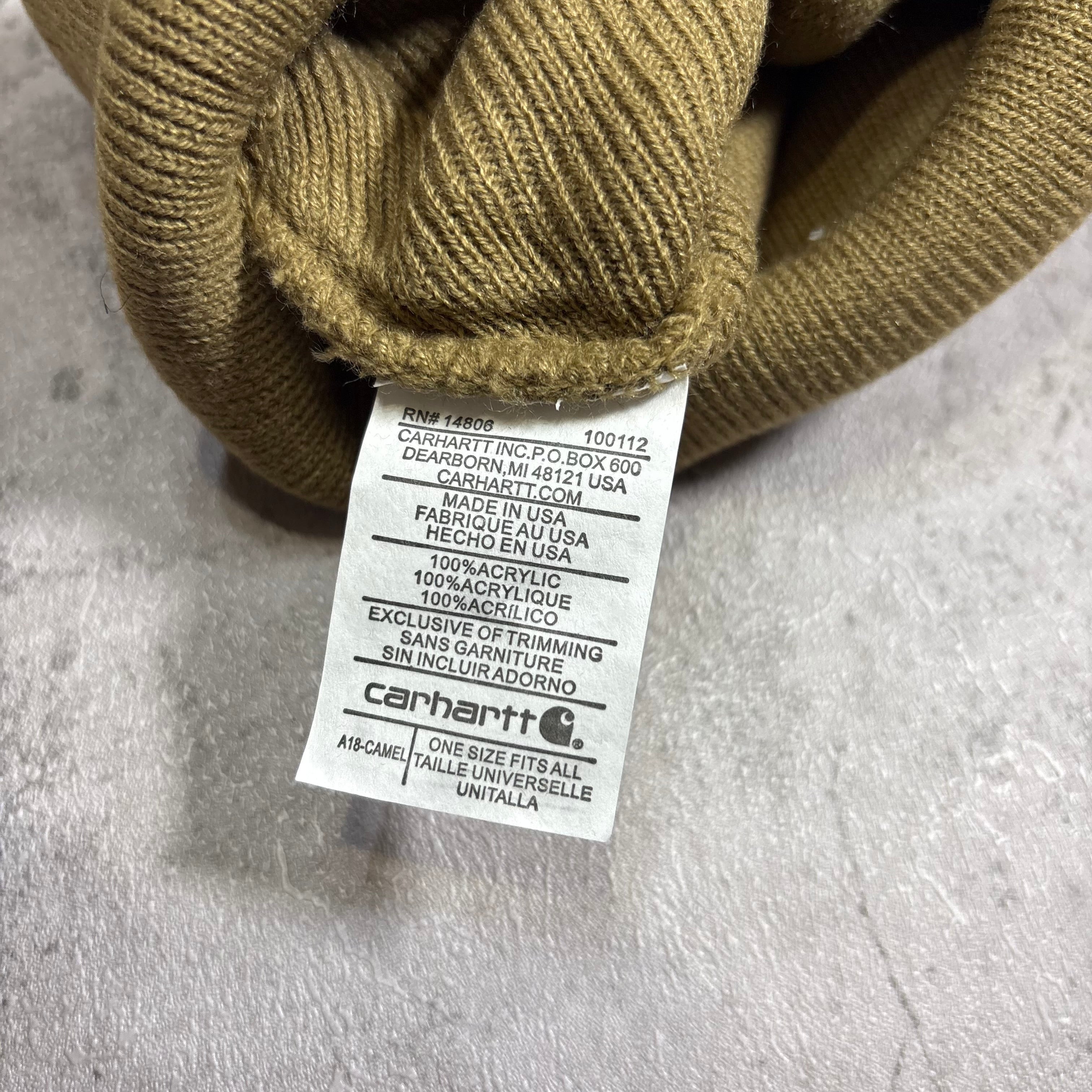 Carhartt Knit Cuffed Beanie brown