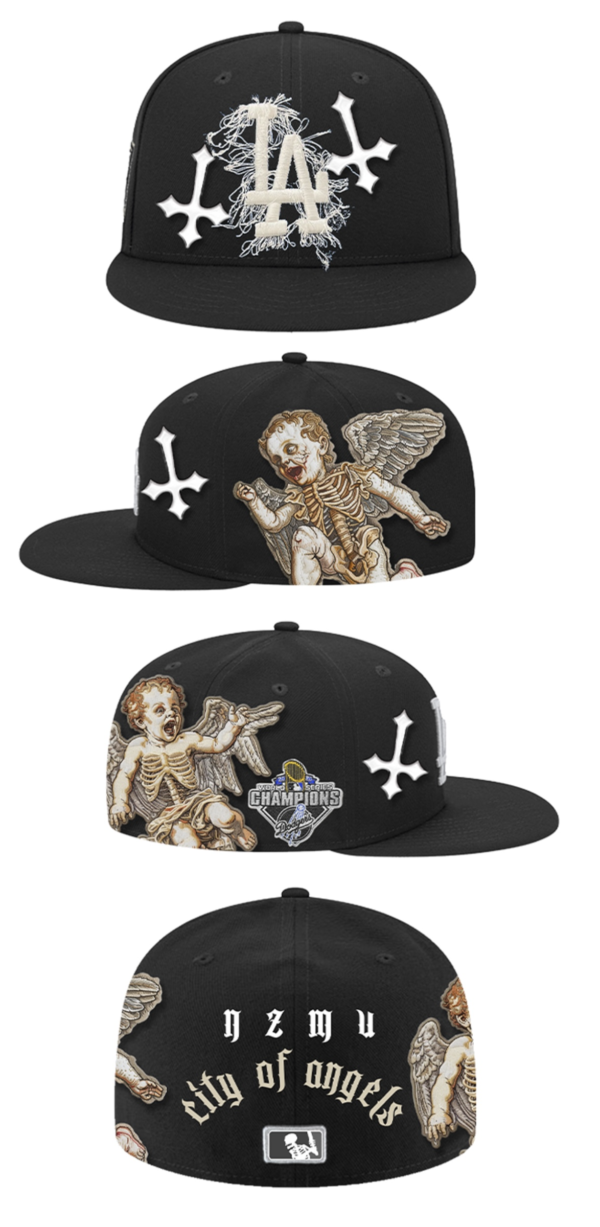 New Era X Nzmu City Of Angels Fitted