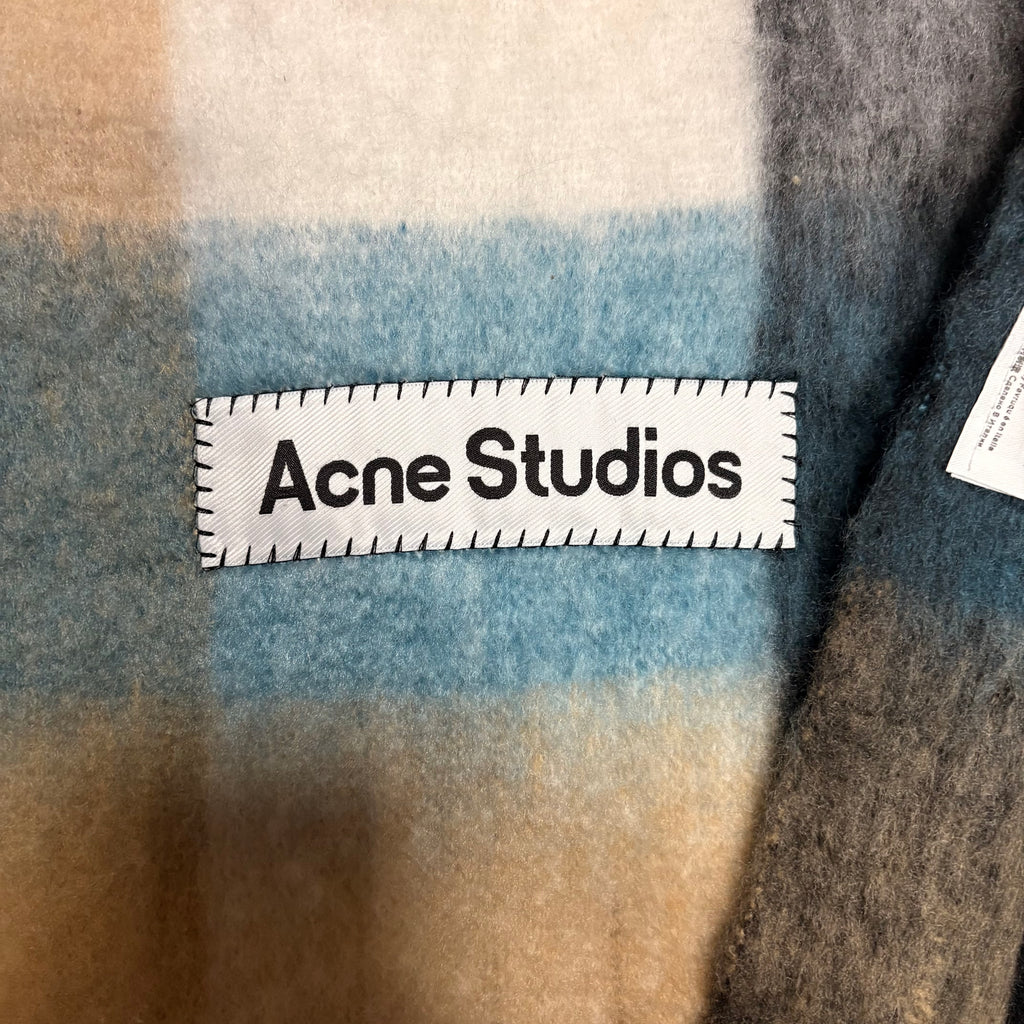 Acne studios MOHAIR SCARF
Blue/beige/black