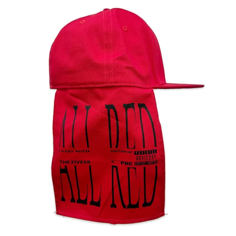 Playboi carti all red cap