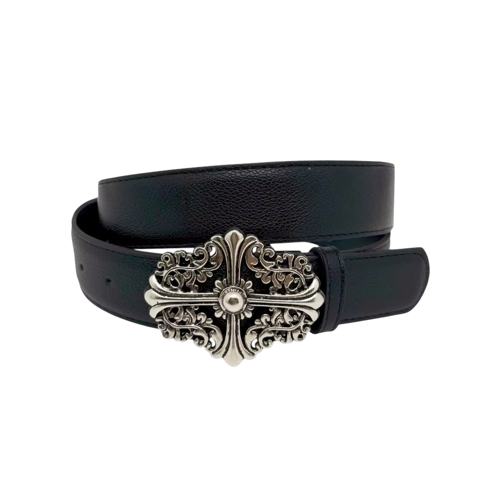 Chrome Hearts vintage cross buckle belt