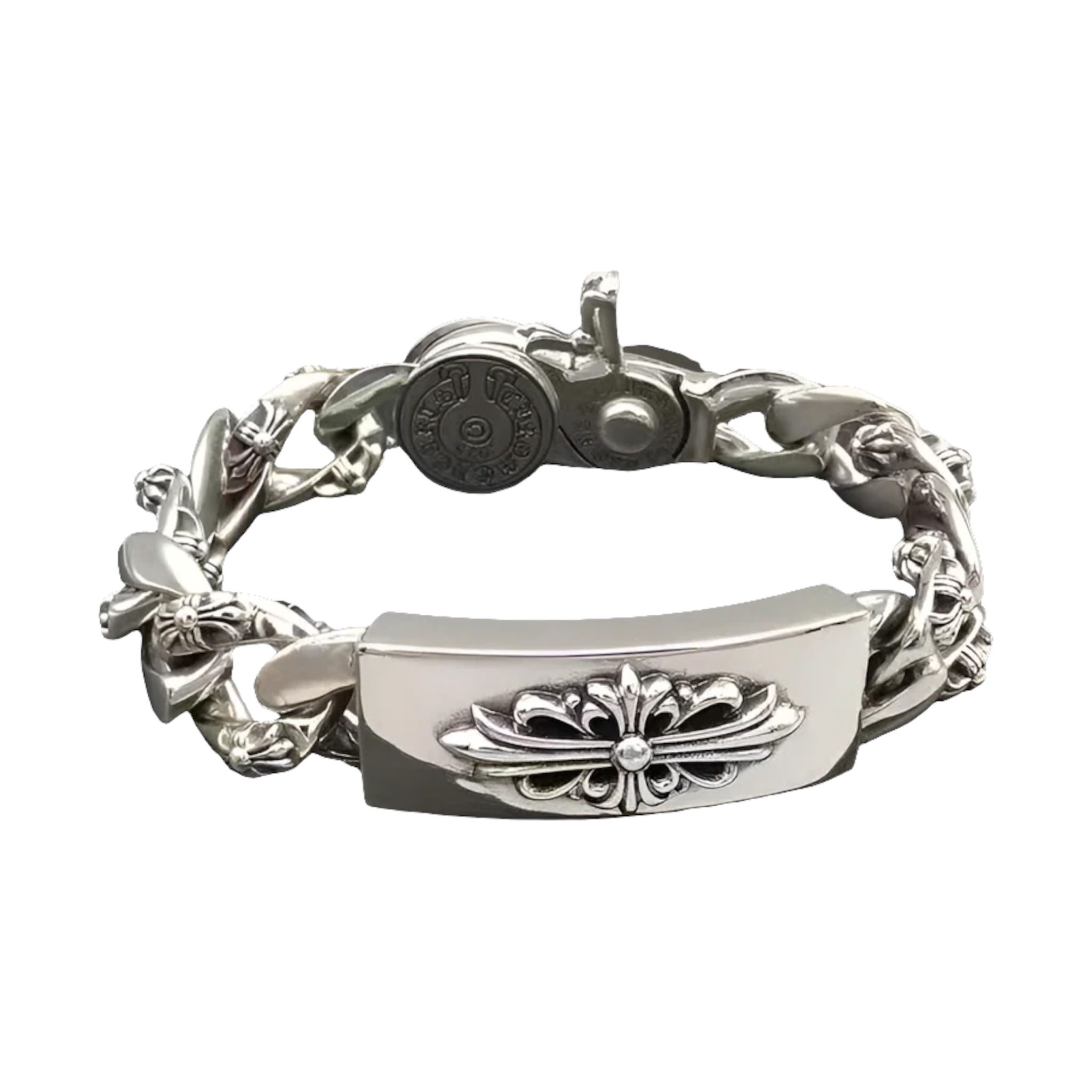 Chrome Hearts Floral ID Bracelet